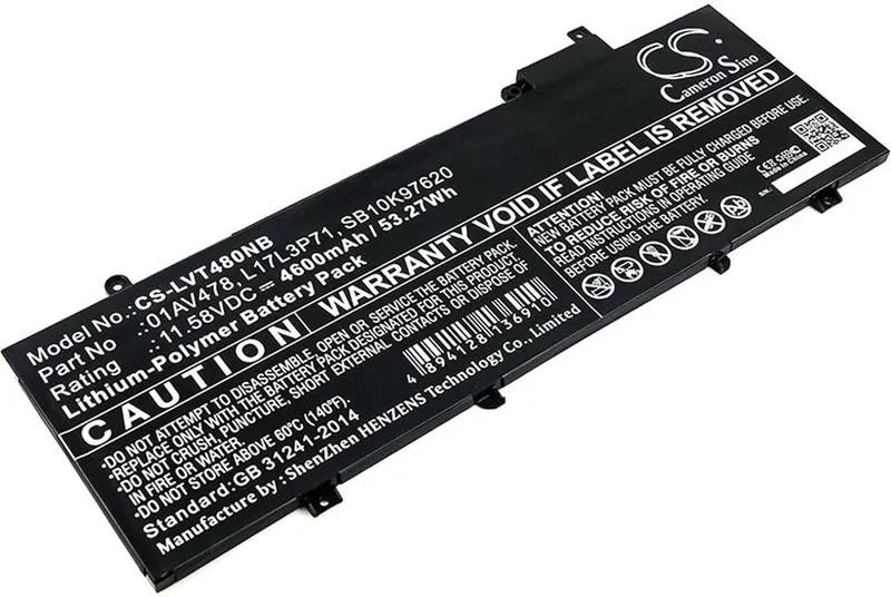 Alternativ bild 0 för Batteri till Lenovo ThinkPad T480s mfl