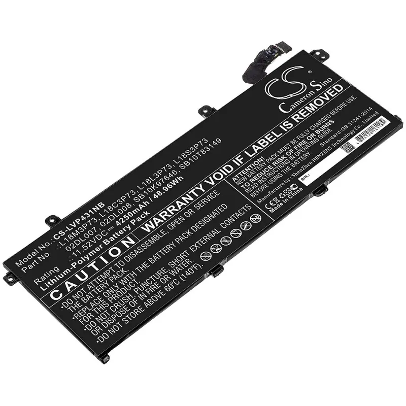 Alternativ bild 0 för Batteri till Lenovo ThinkPad T490 m.fl.