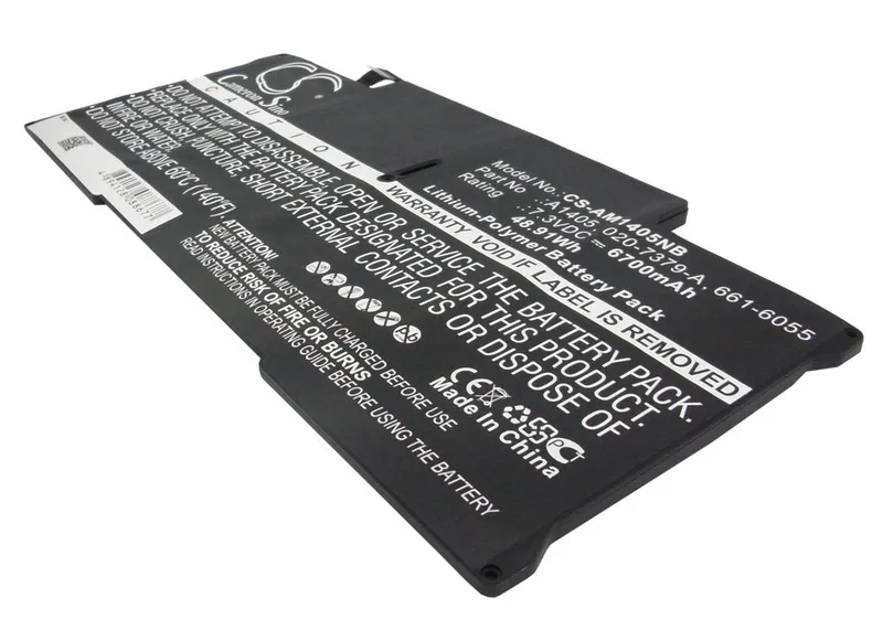 Alternativ bild 0 för Batteri till Macbook Air 13" 2010-2012 A1466