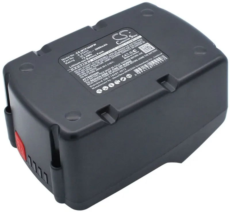 Alternativ bild 0 för Batteri till Metabo AHS 36V mfl