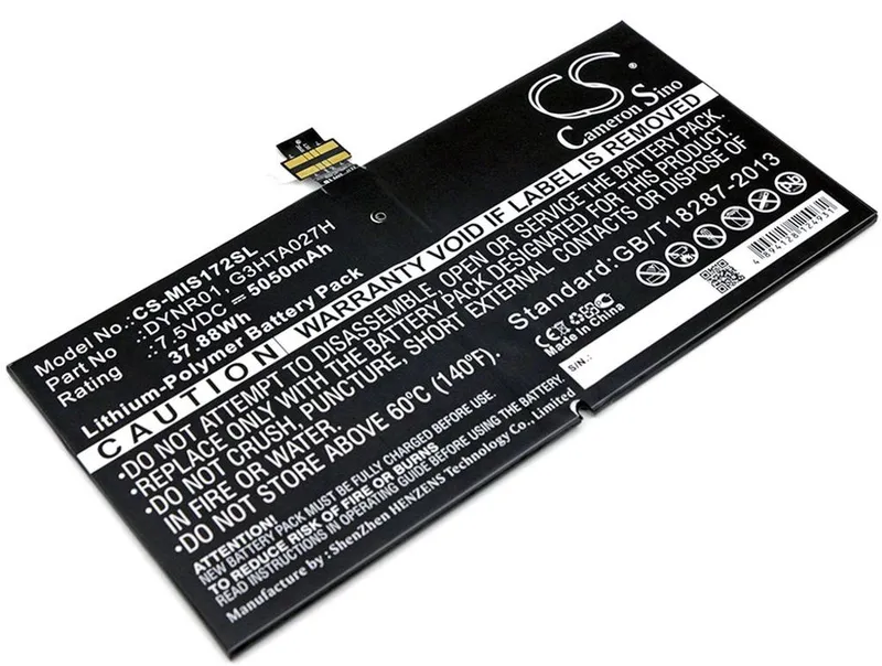 Alternativ bild 0 för Batteri till Microsoft Surface Pro 4, Micosoft 1724, mfl