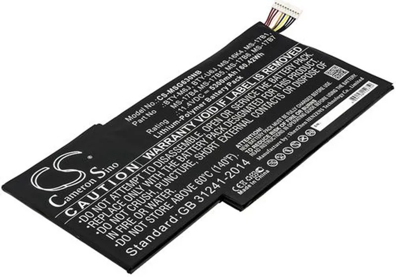 Alternativ bild 0 för Batteri till Msi GS63 7RE Stealth Pro mfl