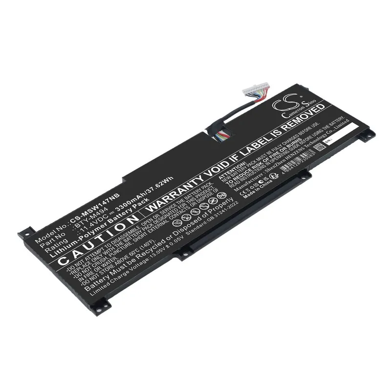 Alternativ bild 0 för Batteri till MSI Modern 14 C7M-044XES etc.
