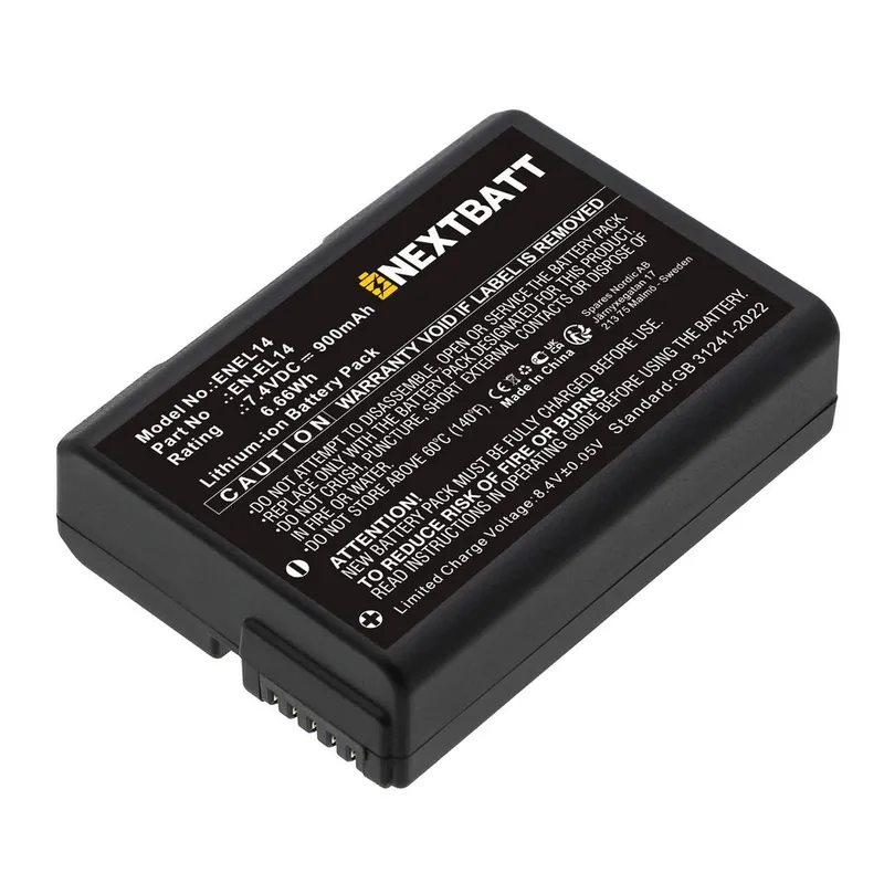 Alternativ bild 0 för Batteri till Nikon EN-EL14