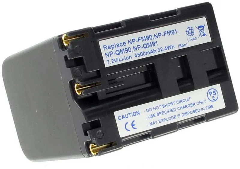 Alternativ bild 0 för Batteri till NP-FM90 ersättningsbatteri
