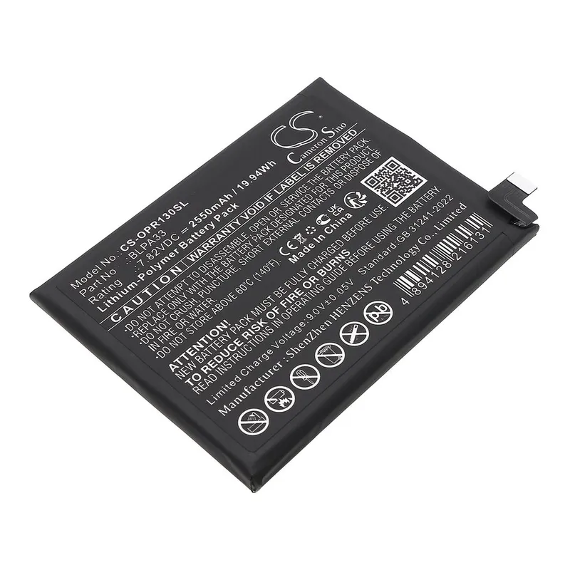 Alternativ bild 0 för Batteri till Oneplus 12R 5G mfl