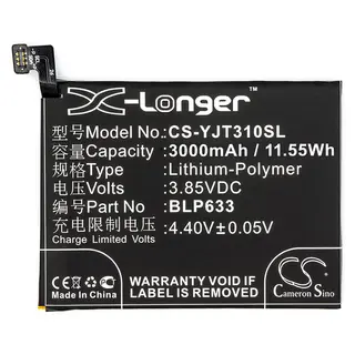 Produktfoto för Batteri till OnePlus 3T