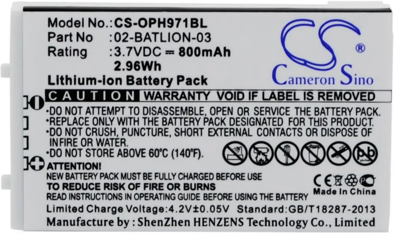 Alternativ bild 0 för Batteri till Opticon OPL-7724 mfl