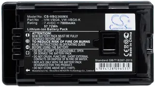 Produktfoto för Batteri till Panasonic AG-AC130 mfl