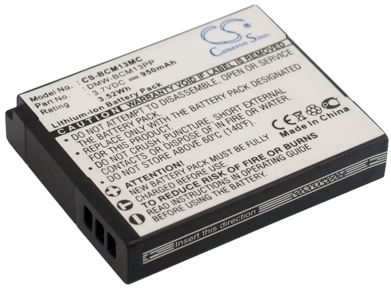 Alternativ bild 0 för Batteri till Panasonic Lumix DMC-FT5 mfl
