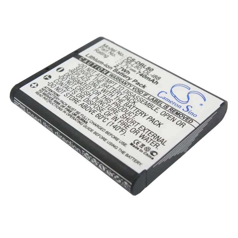 Alternativ bild 0 för Batteri till Pentax D-Li8, D-LI88 & Sanyo DB-L80