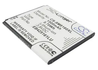 Produktfoto för Batteri till Samsung Galaxy Ace 2 mfl ersättningsbatteri