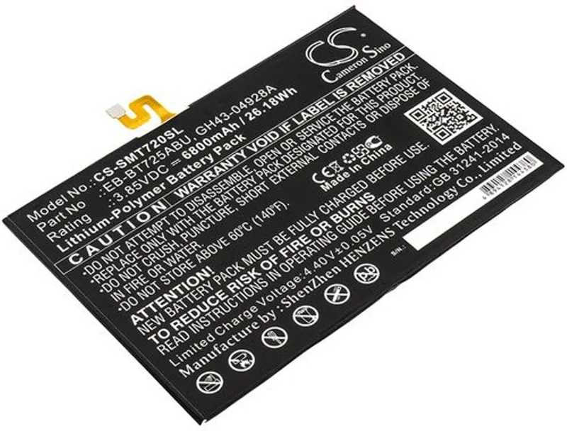 Alternativ bild 0 för Batteri till Samsung Galaxy Tab S5e mfl