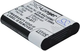 Produktfoto för Batteri till Sony Action Cam Mini AZ1 mfl