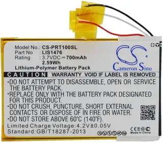 Produktfoto för Batteri till Sony PRS-T1 mfl