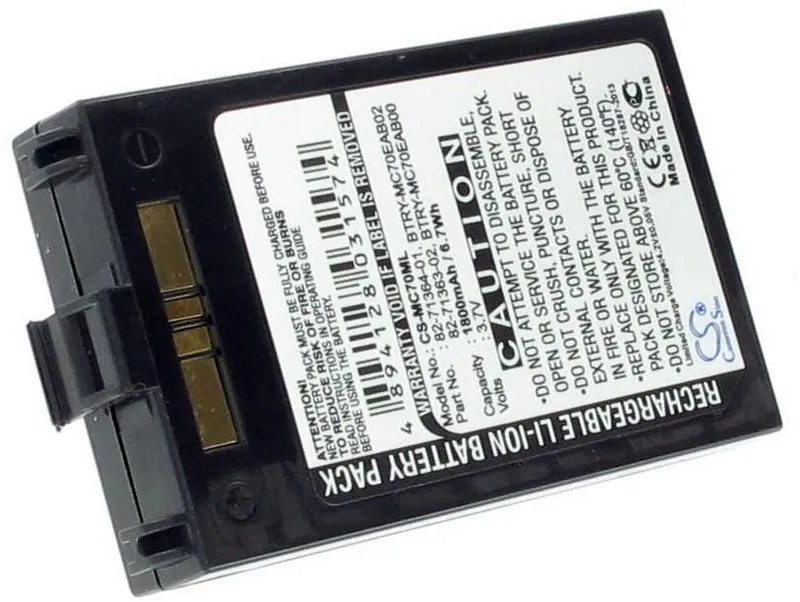 Alternativ bild 0 för Batteri till Symbol MC70 / MC7090Std / MC75 mfl