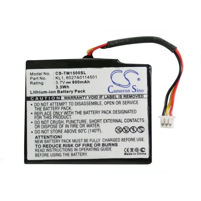 Alternativ bild 0 för Batteri till TomTom 6027A0114501, KL1