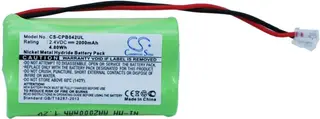 Produktfoto för Batteri till Universel AA x 2 mfl