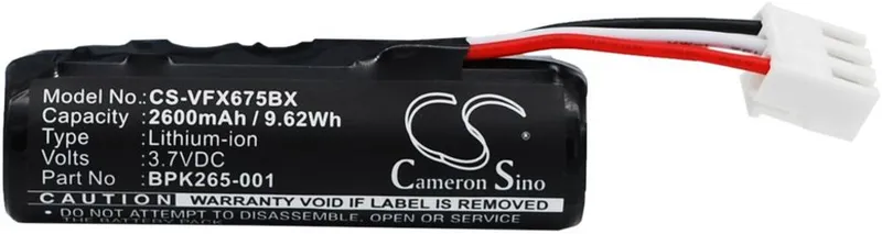 Alternativ bild 0 för Batteri till VeriFone BPK265-001, VX675 m.fl. 2600mAh, 3.7V