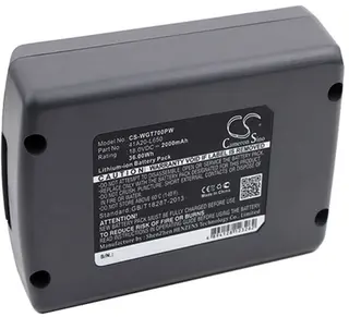 Produktfoto för Batteri till Wolf Garten BA 700 mfl