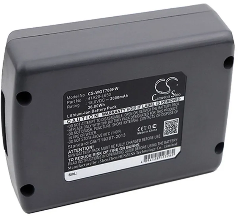 Alternativ bild 0 för Batteri till Wolf Garten BA 700 mfl