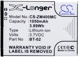 Produktfoto för Batteri till Zoom 247-9036 mfl