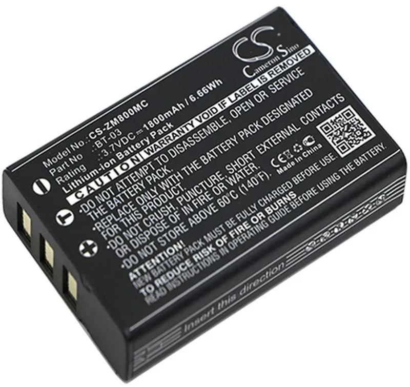 Alternativ bild 0 för Batteri till Zoom Q8 Recorder mfl
