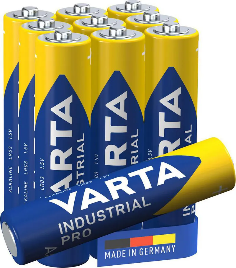 Alternativ bild 0 för BATTERI VARTA INDUSTRIAL ALKALISKT LR03/4003 AAA 1,5V | Beijerbygg Byggmaterial