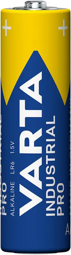 Produktfoto för BATTERI VARTA INDUSTRIAL ALKALISKT LR06/4006 AA 1,5V 4 | Beijerbygg Byggmaterial