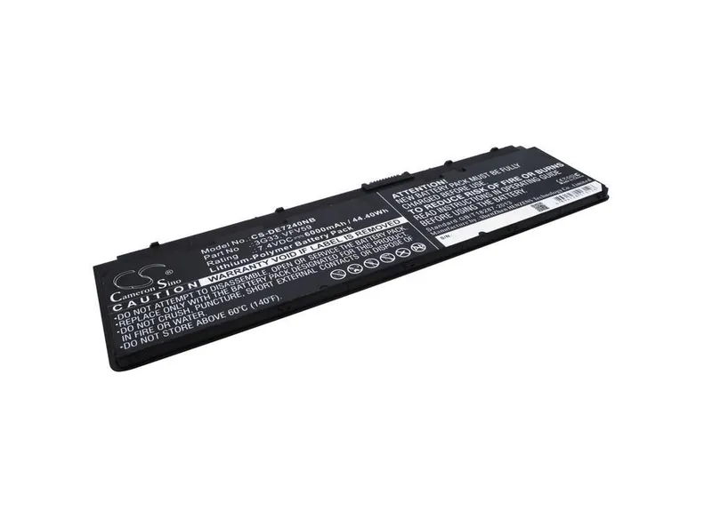 Alternativ bild 0 för Batteri WD52H GVD76 till Dell Latitude E7240 E7250 etc., 7.6V 6000mAh