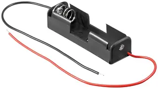 Produktfoto för Batterihållare för AA-batteri