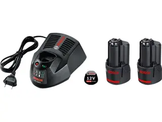Produktfoto för BATTERISET 12V 2X3AH M/GAL 12V-40 | Beijerbygg Byggmaterial