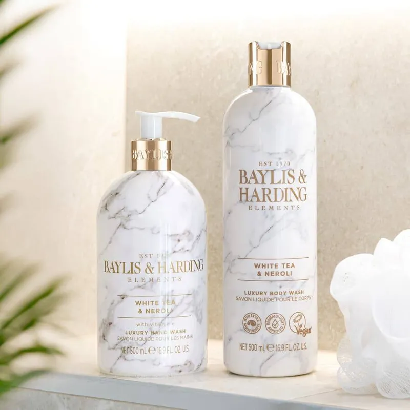 Bild 4 för Baylis & Harding Elements White Tea & Neroli Hand Wash 500 ml