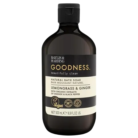 Bild 1 för Baylis & Harding Goodness Lemongrass & Ginger Bath Soak 500 ml