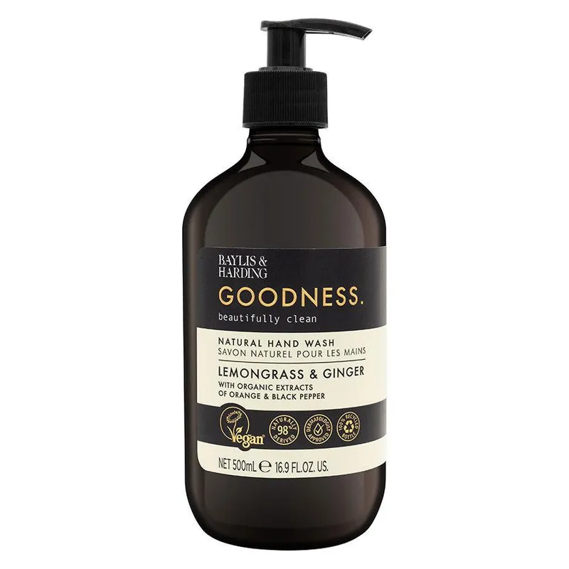 Bild 1 för Baylis & Harding Goodness Lemongrass & Ginger Hand Wash 500 ml