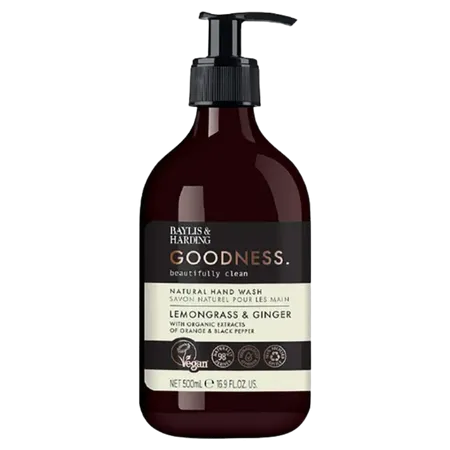 Bild 2 för Baylis & Harding Goodness Lemongrass & Ginger Hand Wash 500 ml
