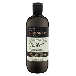 Produktfoto för Baylis & Harding Goodness Oud, Cedar & Amber Body Wash 500 ml