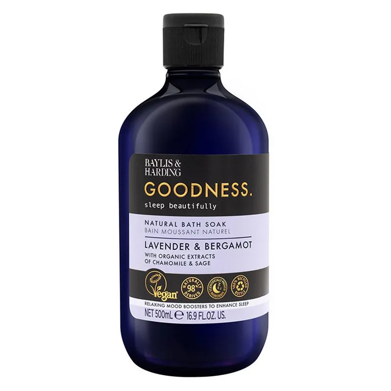 Bild 1 för Baylis & Harding Goodness Sleep Lavender & Bergamot Bath Soak 500 ml