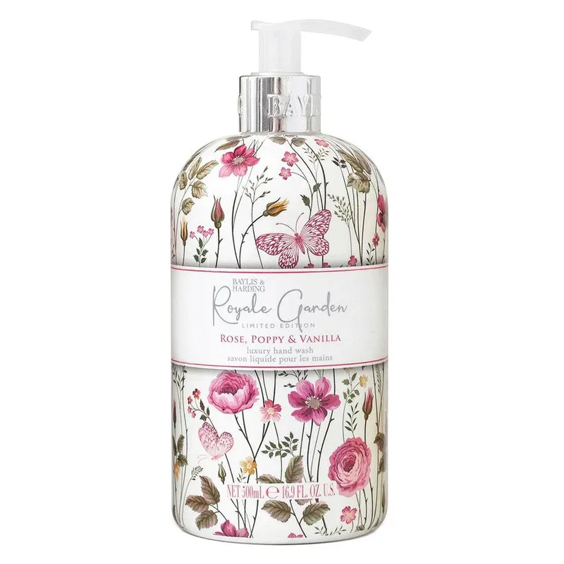 Bild 1 för Baylis & Harding Royale Garden Rose, Poppy & Vanilla Hand Wash 500 ml