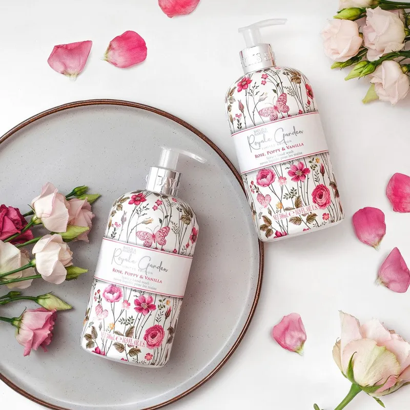 Bild 2 för Baylis & Harding Royale Garden Rose, Poppy & Vanilla Hand Wash 500 ml