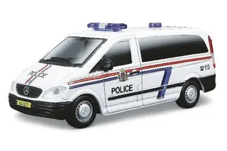 Produktfoto för Bburago Mercedes-Benz Vito Police Van 1:50
