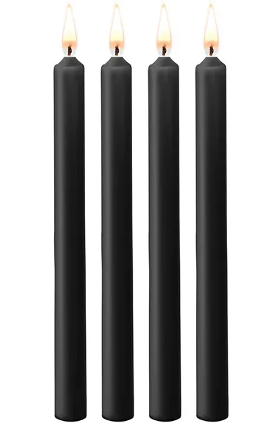 Bild 1 för BDSM Vaxljus Svart Large 4-pack