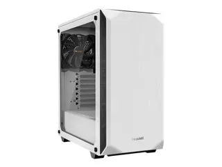 Produktfoto för be quiet! Pure Base 500 Window - Minitower - Tempered glass - ATX/Micro-ATX/ITX - inget nätaggregat (ATX / PS/2) - vit - USB/ljud