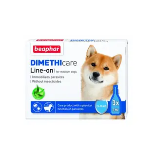 Produktfoto för Beaphar Fästingmedel Dimethicare Line-on 15-30 kg