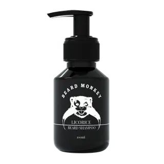 Produktfoto för Beard Monkey Licorice Beard Shampoo 100 ml