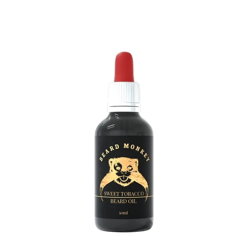 Bild 1 för Beard Monkey Sweet tobacco Beard oil 50 ml