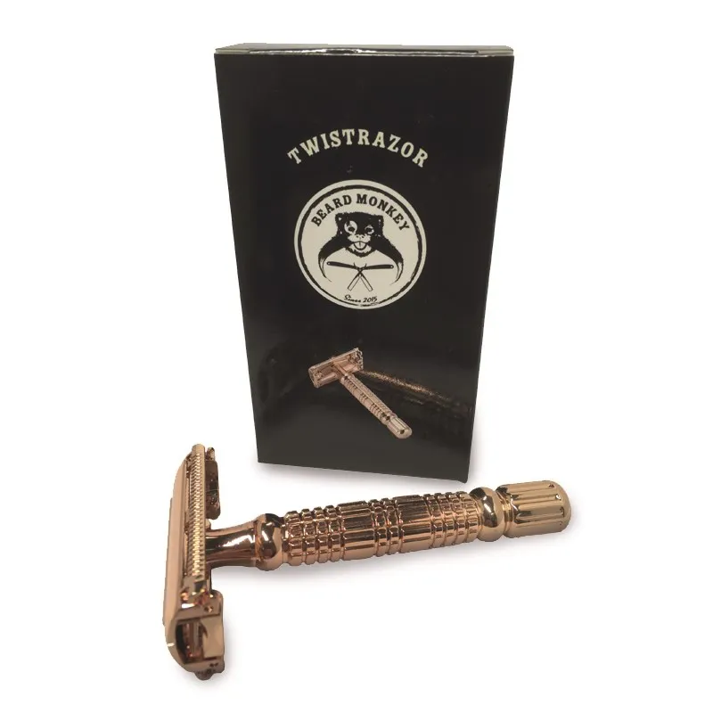 Bild 2 för Beard Monkey Twist Razor Guld