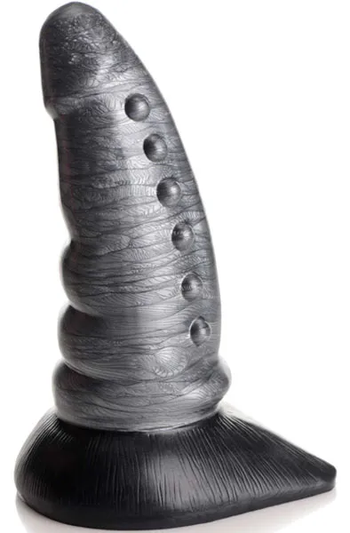 Bild 1 för Beastly - Tapered Bumpy Silicone Dildo 21 cm