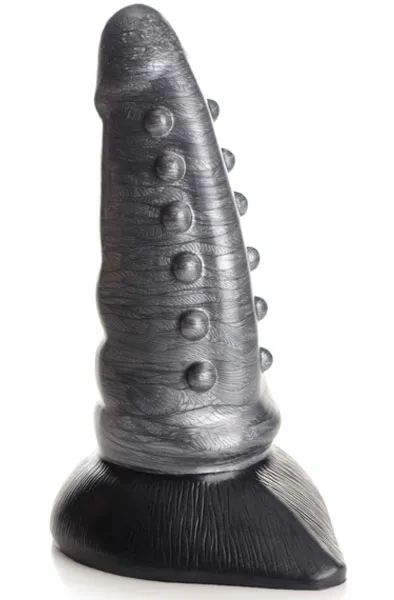 Bild 2 för Beastly - Tapered Bumpy Silicone Dildo 21 cm