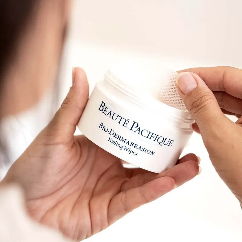 Bild 2 för Beauté Pacifique - Bio Dermabrasion Peeling Wipes på Skincity.com